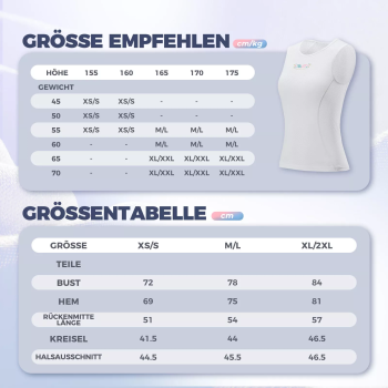 Preview: ROCKBROS | TVI Damen Radtrikot – Ärmelloses Unterhemd, atmungsaktive Radsport-Funktionsweste
